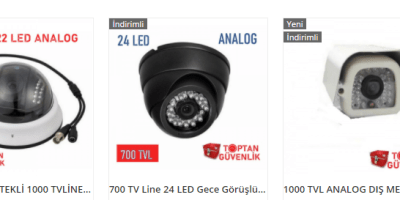 analog güvenlik kamerası