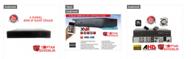 ip kamera kayıt cihazı