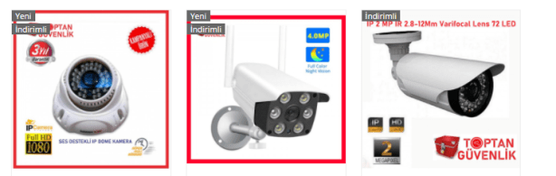 ip güvenlik kamerası