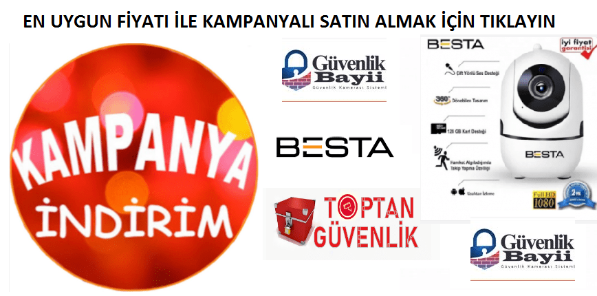 Dış mekan ip kamera en ucuz fiyatları ile kampanyalı satışı