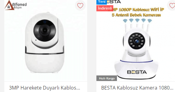 dome kamera satış fiyatları