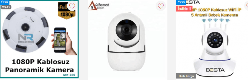 En iyi kablosuz kameralar