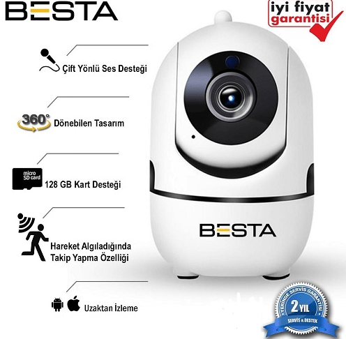 Gece görüşlü kablosuz kamera önerileri