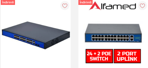 Poe switch fiyatları