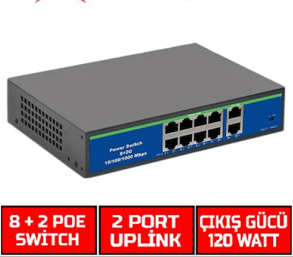 8 li poe switch fiyatları